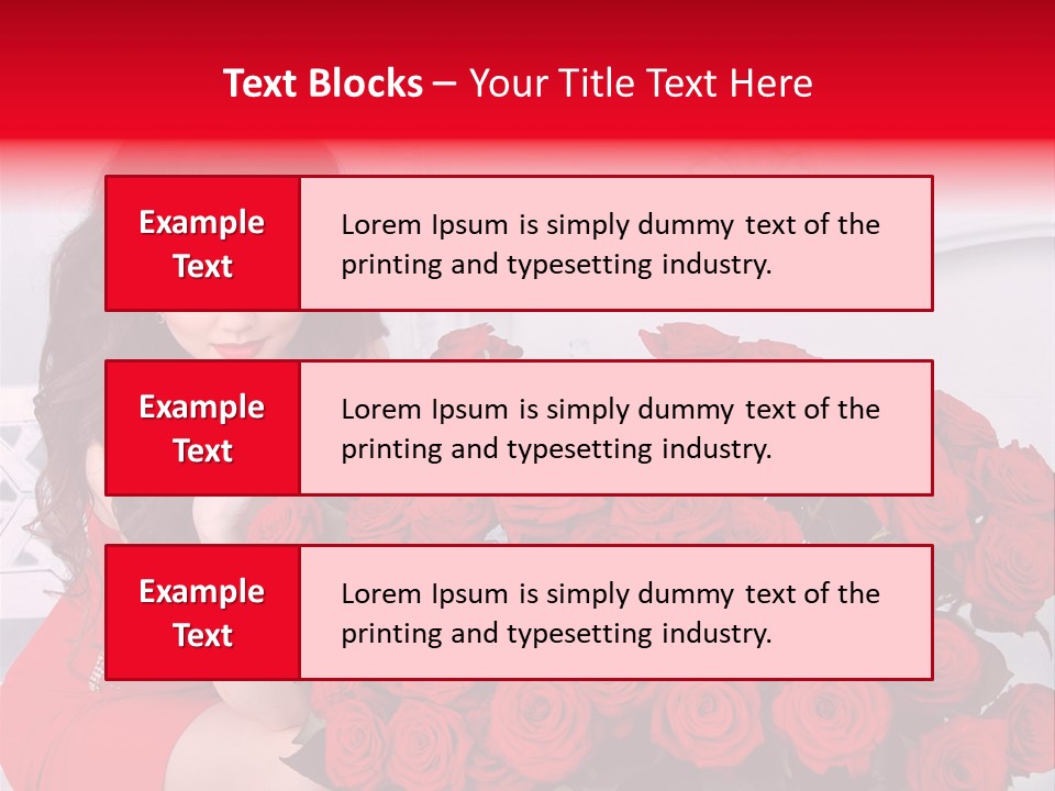 Glamour Decoration Jewelry PowerPoint Template