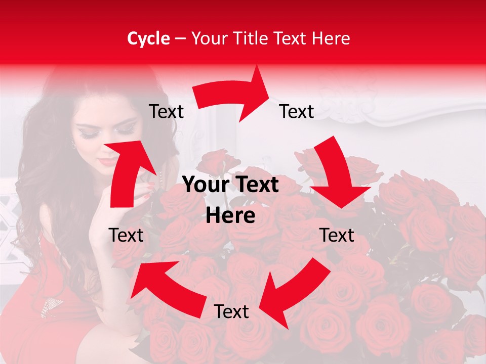 Glamour Decoration Jewelry PowerPoint Template