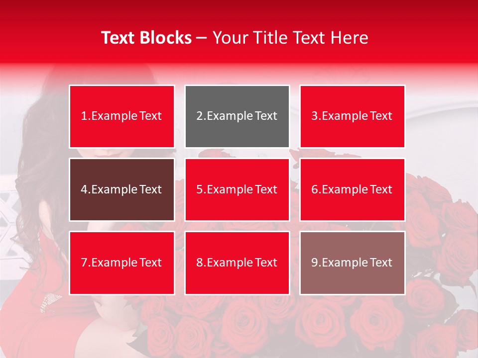 Glamour Decoration Jewelry PowerPoint Template