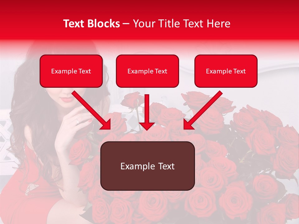 Glamour Decoration Jewelry PowerPoint Template