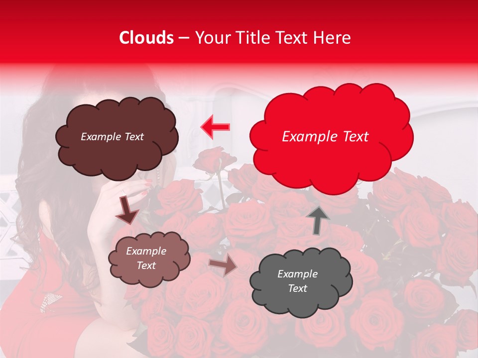 Glamour Decoration Jewelry PowerPoint Template