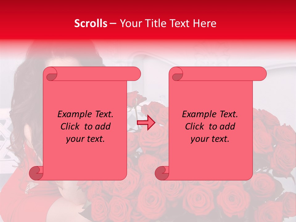 Glamour Decoration Jewelry PowerPoint Template