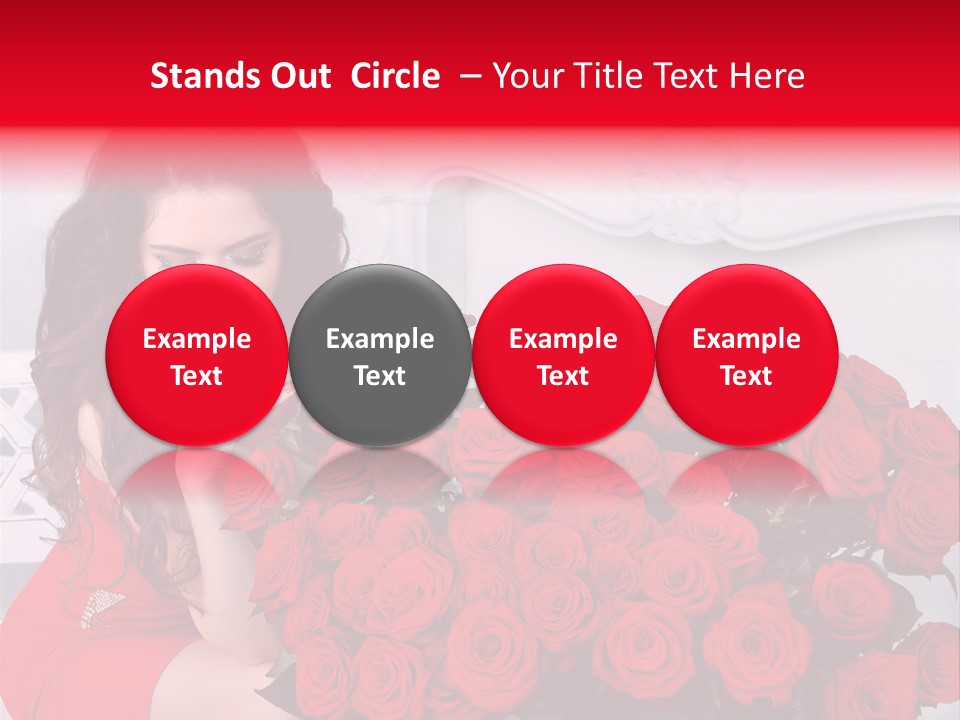 Glamour Decoration Jewelry PowerPoint Template