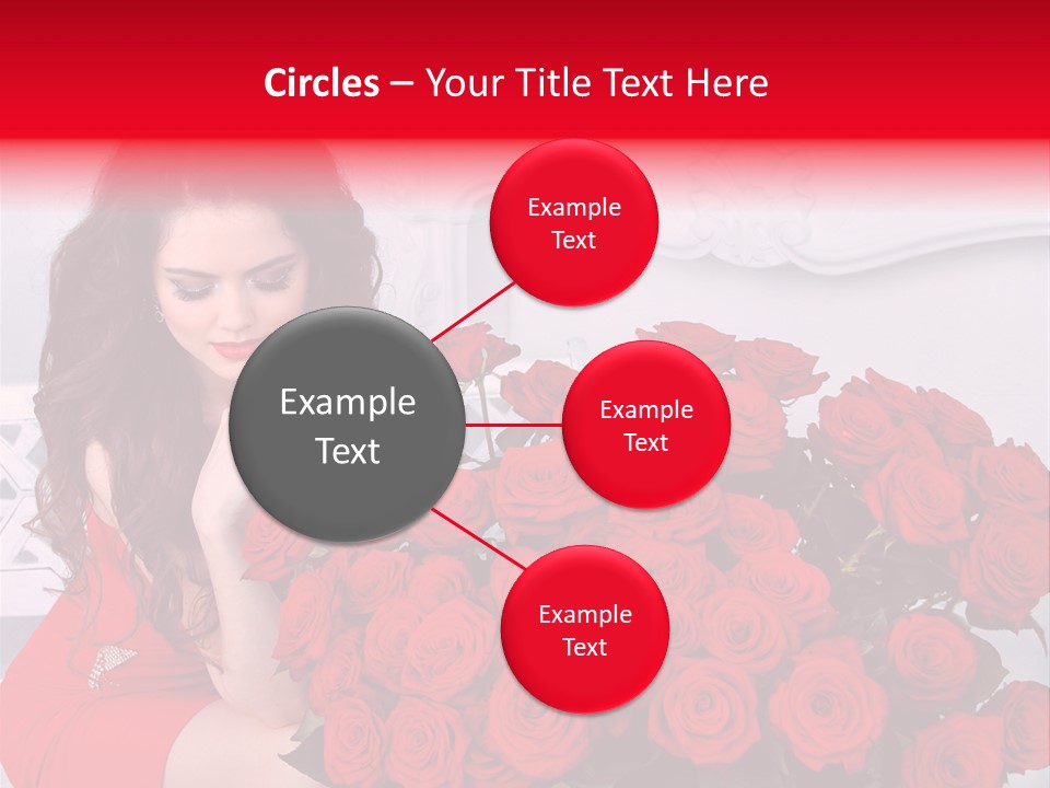 Glamour Decoration Jewelry PowerPoint Template