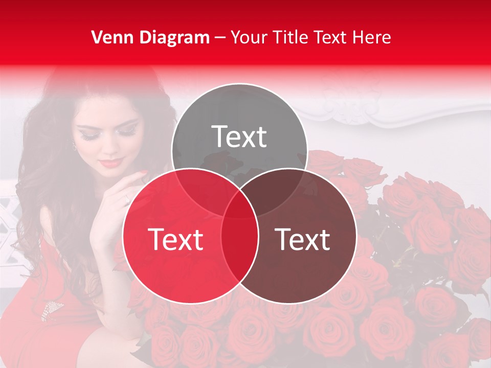 Glamour Decoration Jewelry PowerPoint Template