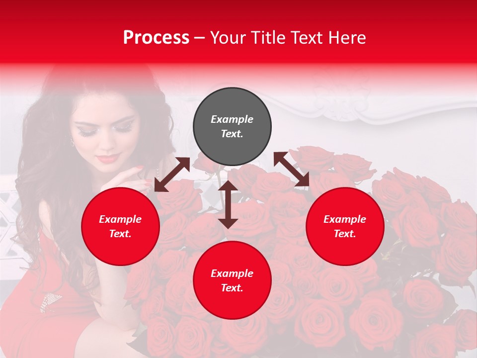 Glamour Decoration Jewelry PowerPoint Template