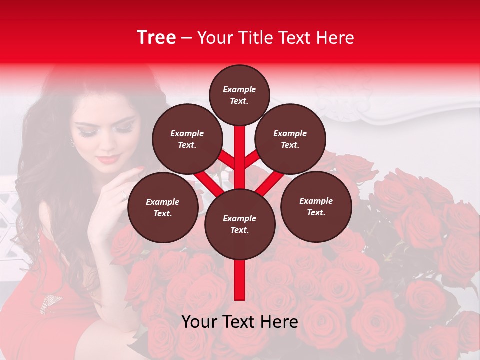 Glamour Decoration Jewelry PowerPoint Template