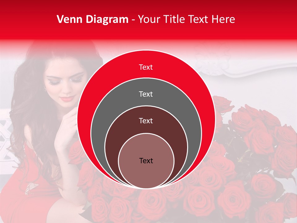 Glamour Decoration Jewelry PowerPoint Template