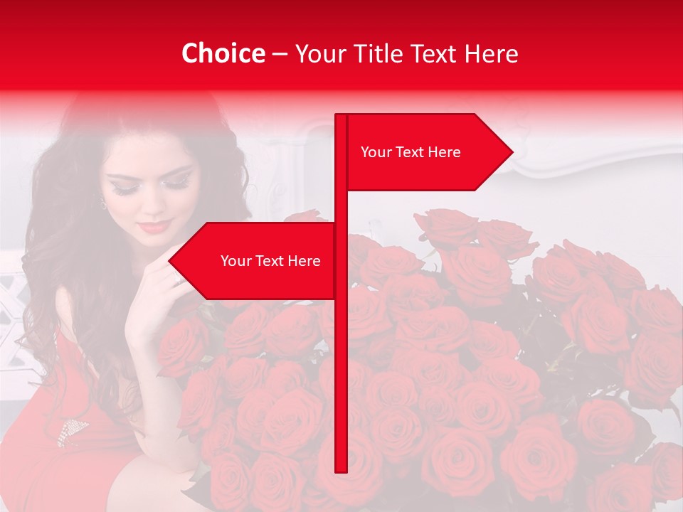 Glamour Decoration Jewelry PowerPoint Template