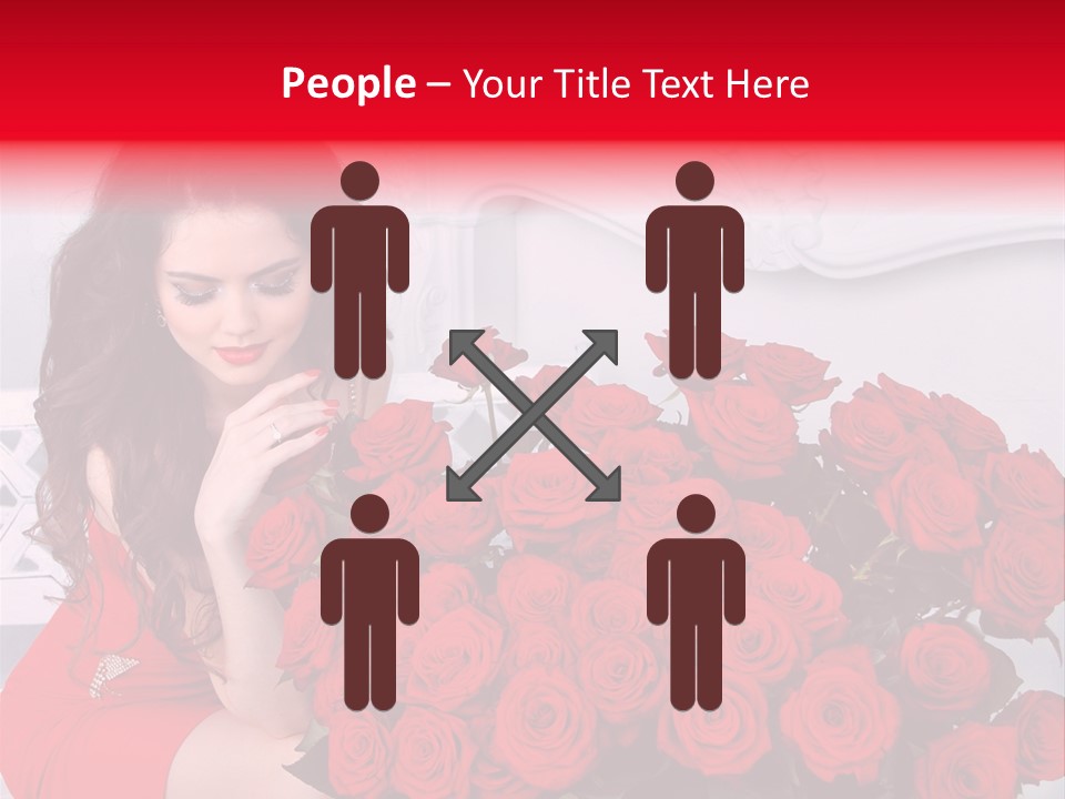 Glamour Decoration Jewelry PowerPoint Template