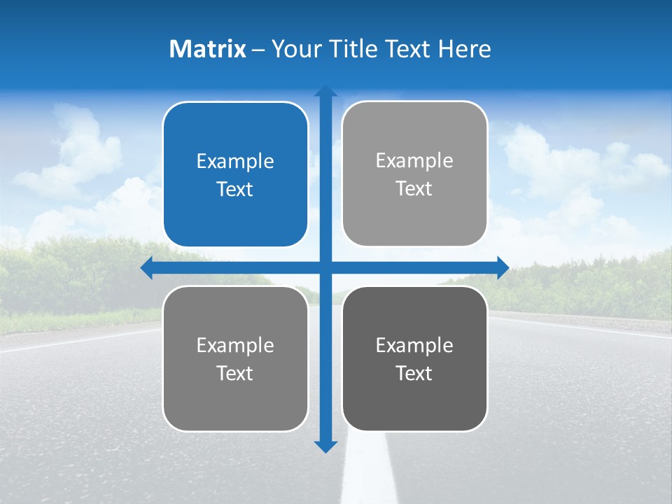 Speed Transport Vehicle PowerPoint Template