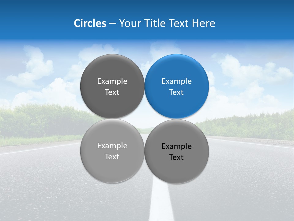 Speed Transport Vehicle PowerPoint Template