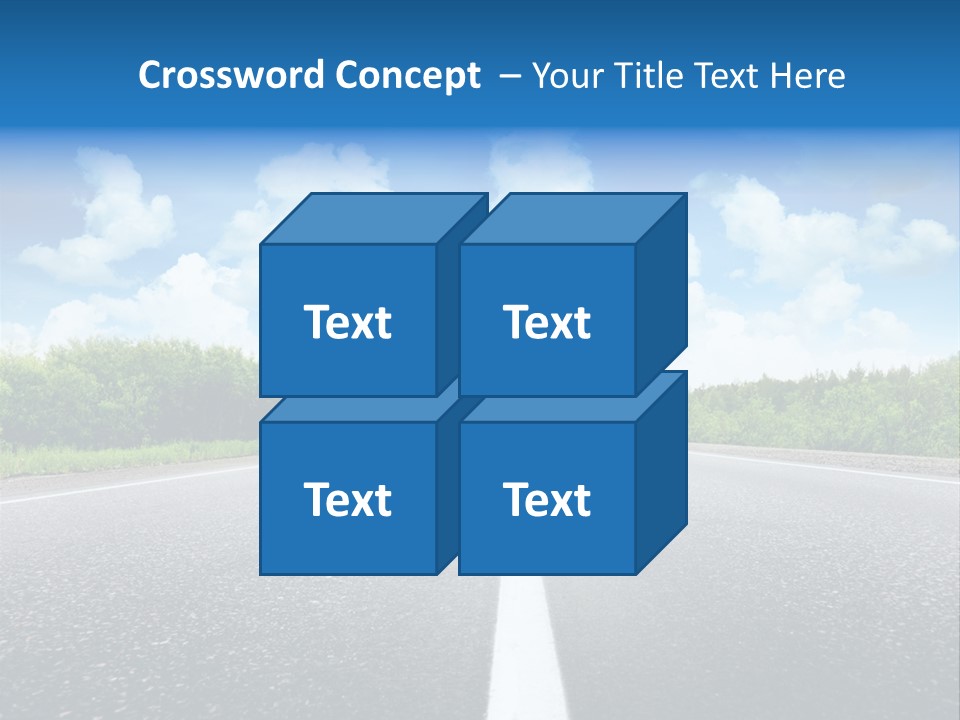 Speed Transport Vehicle PowerPoint Template