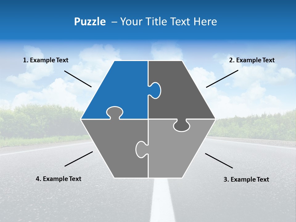 Speed Transport Vehicle PowerPoint Template