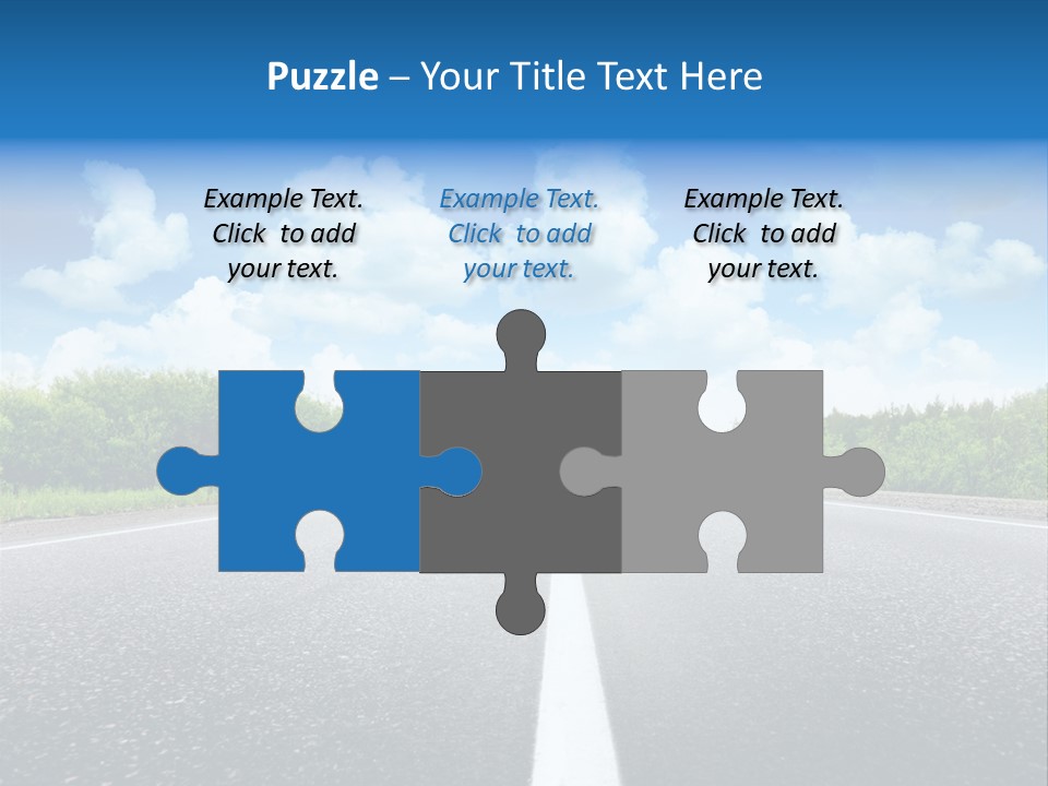 Speed Transport Vehicle PowerPoint Template