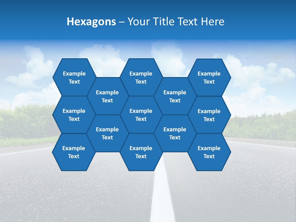 Speed Transport Vehicle PowerPoint Template