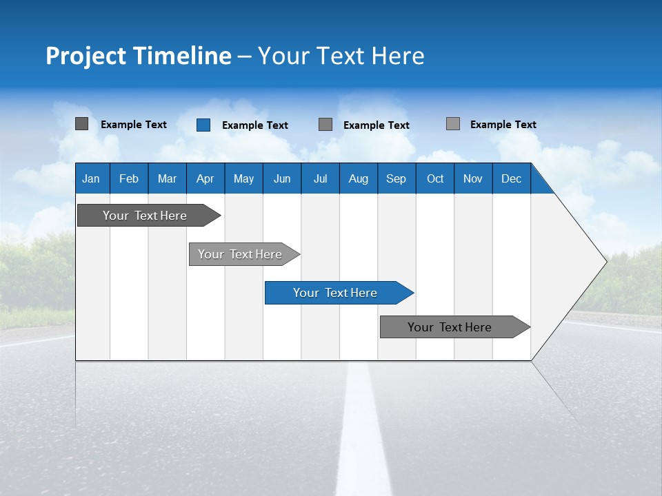 Speed Transport Vehicle PowerPoint Template
