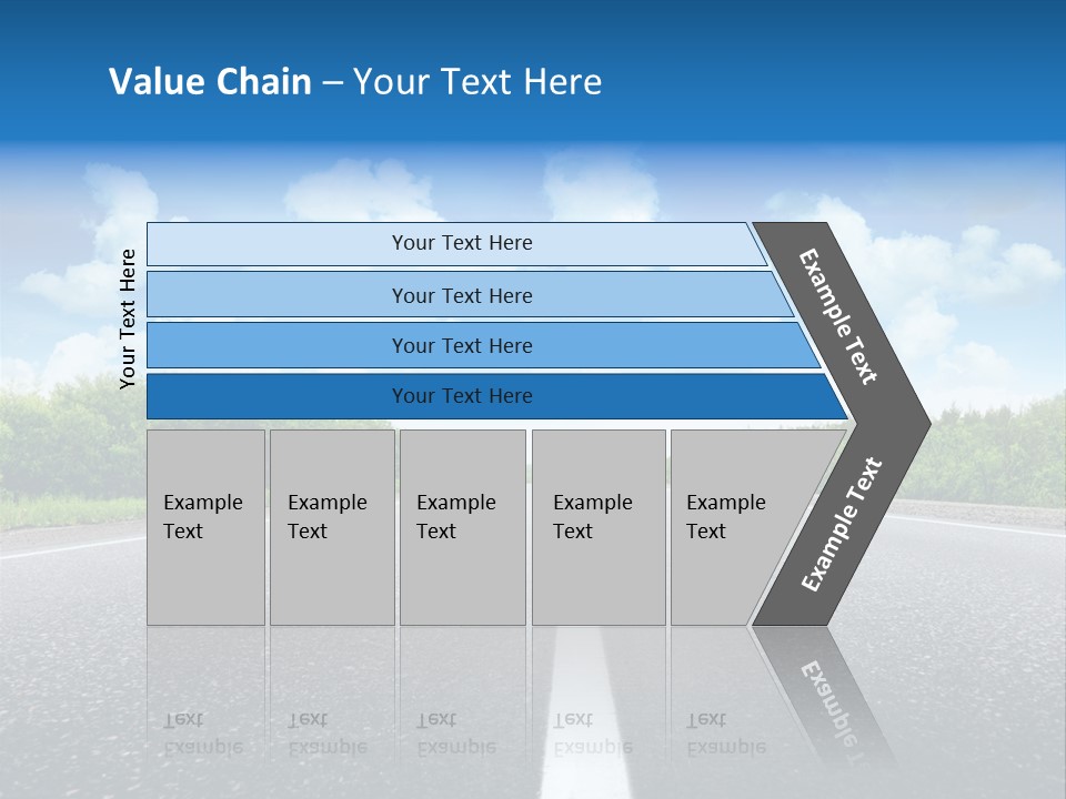 Speed Transport Vehicle PowerPoint Template