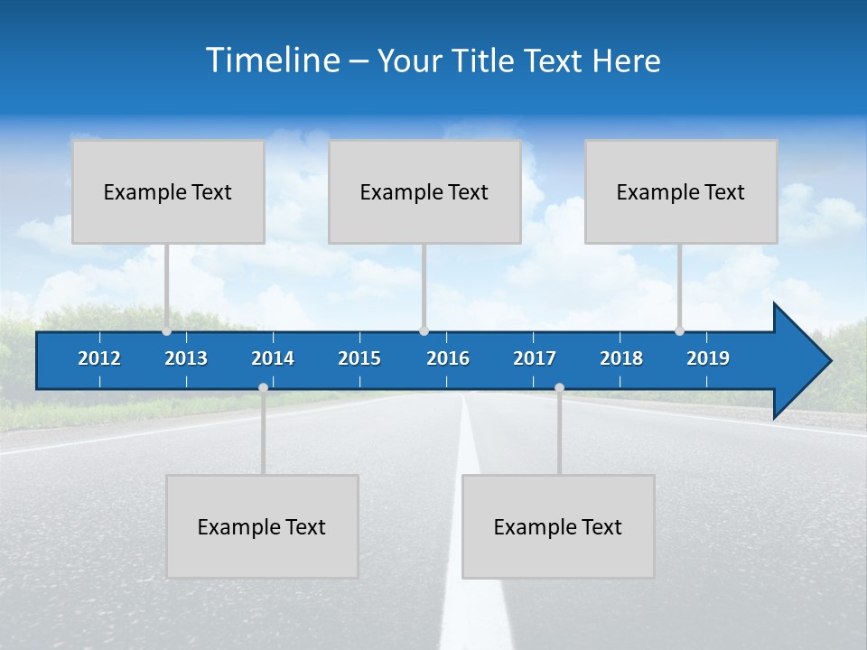Speed Transport Vehicle PowerPoint Template