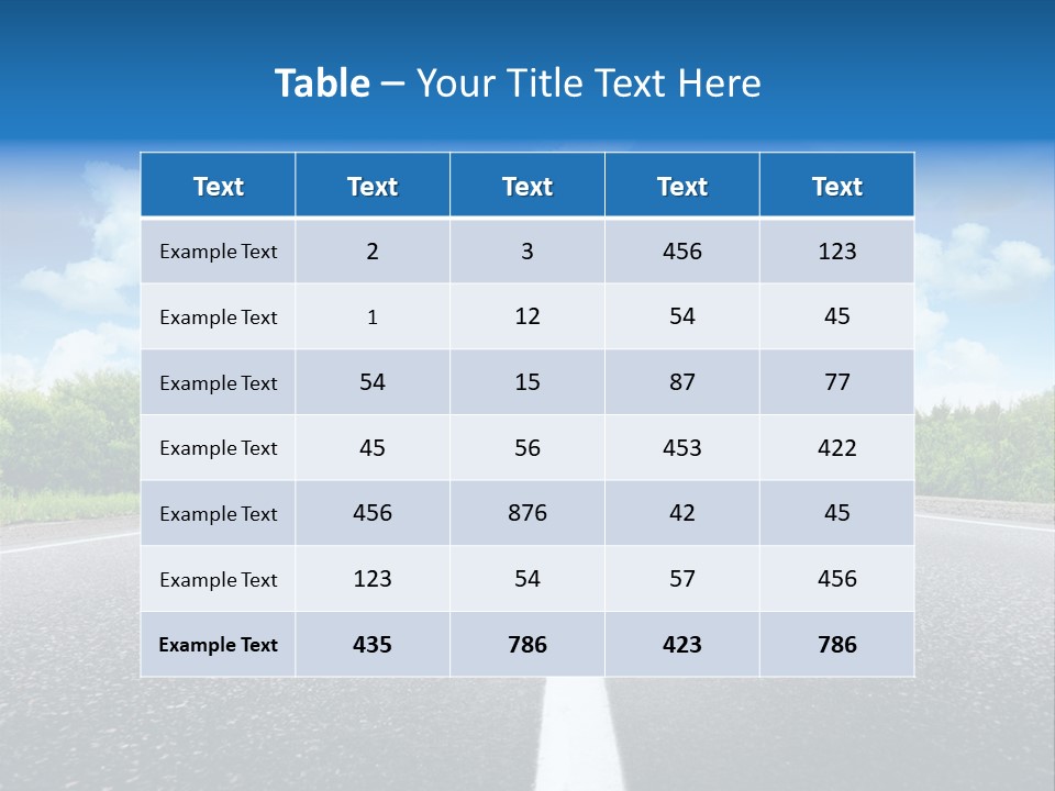 Speed Transport Vehicle PowerPoint Template