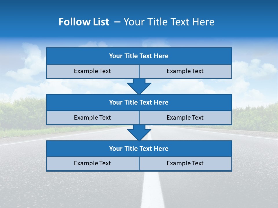 Speed Transport Vehicle PowerPoint Template