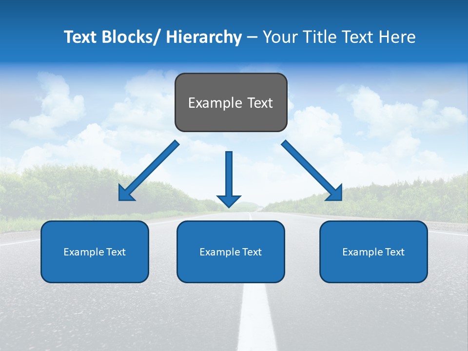 Speed Transport Vehicle PowerPoint Template