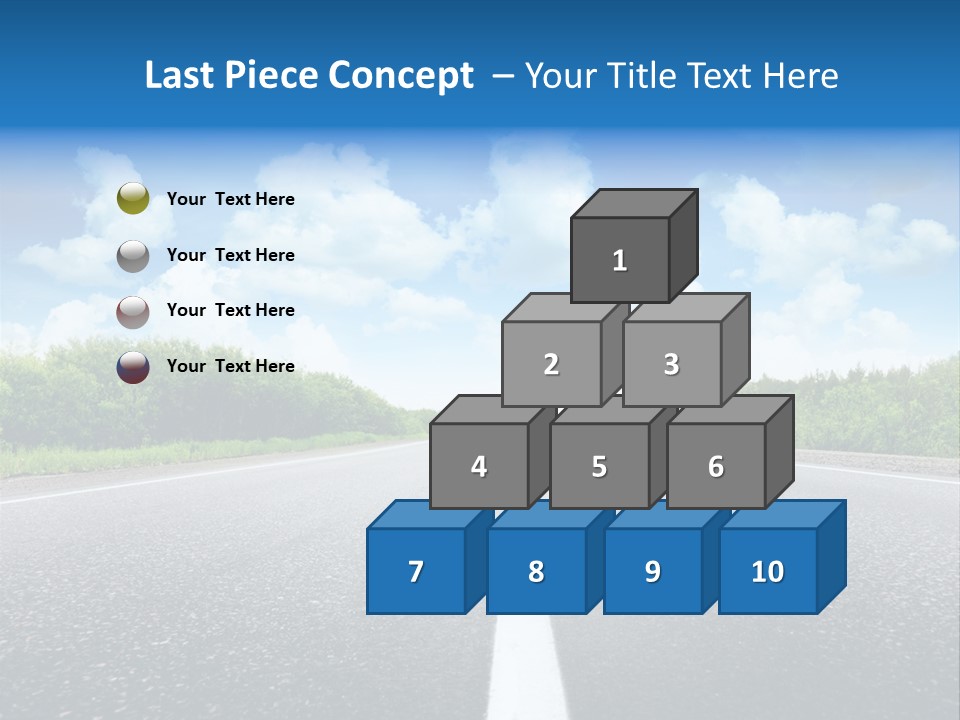Speed Transport Vehicle PowerPoint Template