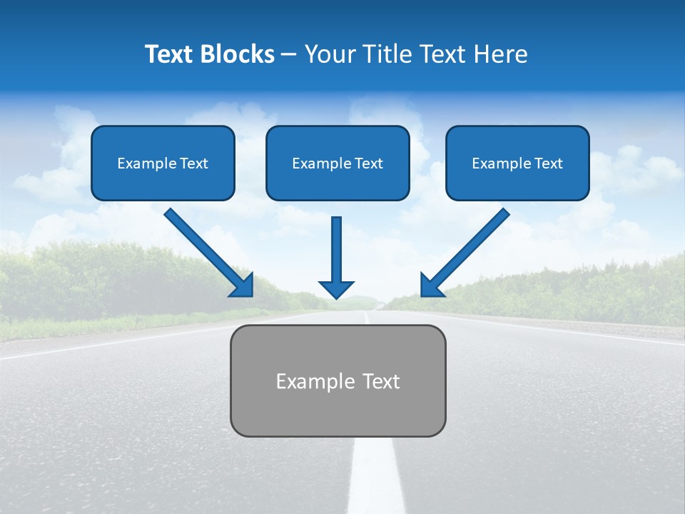 Speed Transport Vehicle PowerPoint Template
