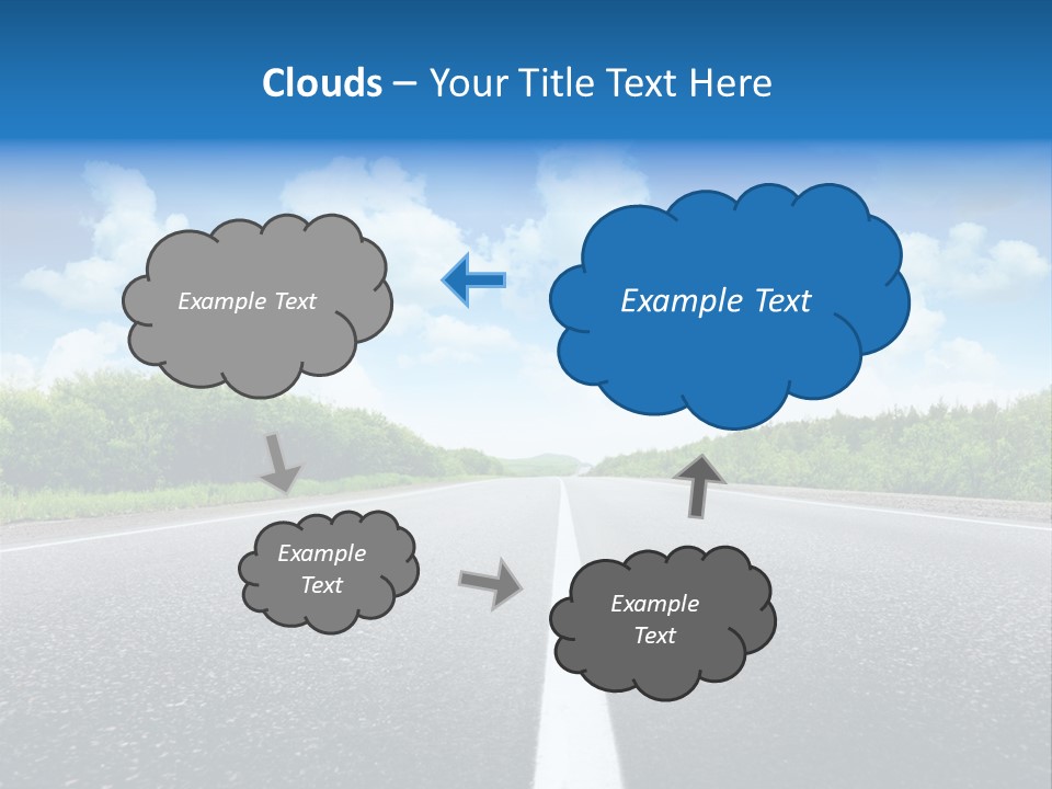 Speed Transport Vehicle PowerPoint Template