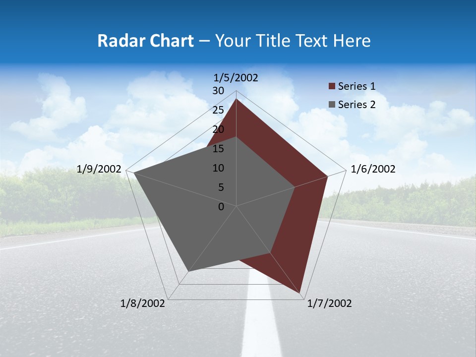 Speed Transport Vehicle PowerPoint Template