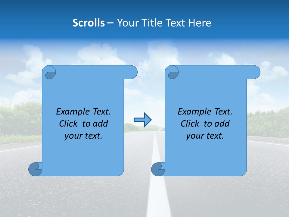 Speed Transport Vehicle PowerPoint Template
