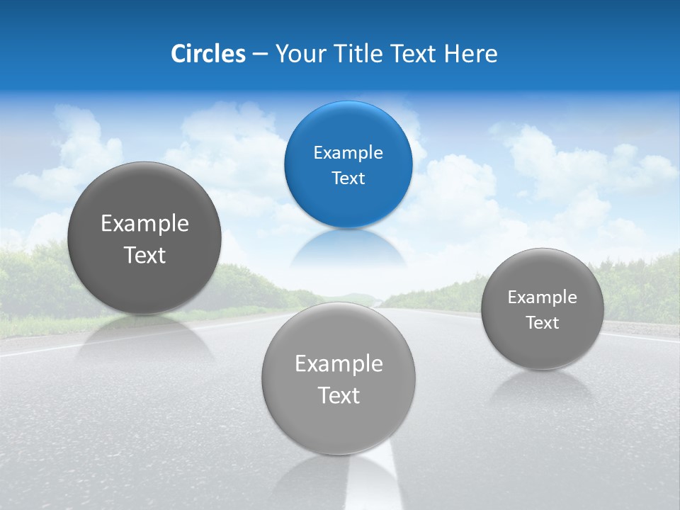 Speed Transport Vehicle PowerPoint Template