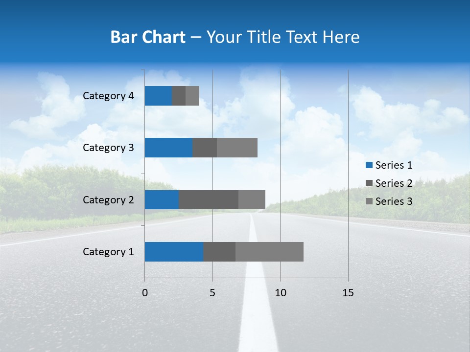 Speed Transport Vehicle PowerPoint Template