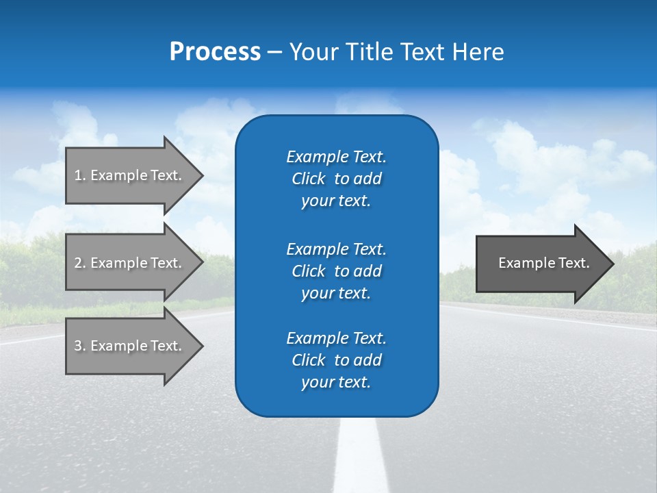 Speed Transport Vehicle PowerPoint Template