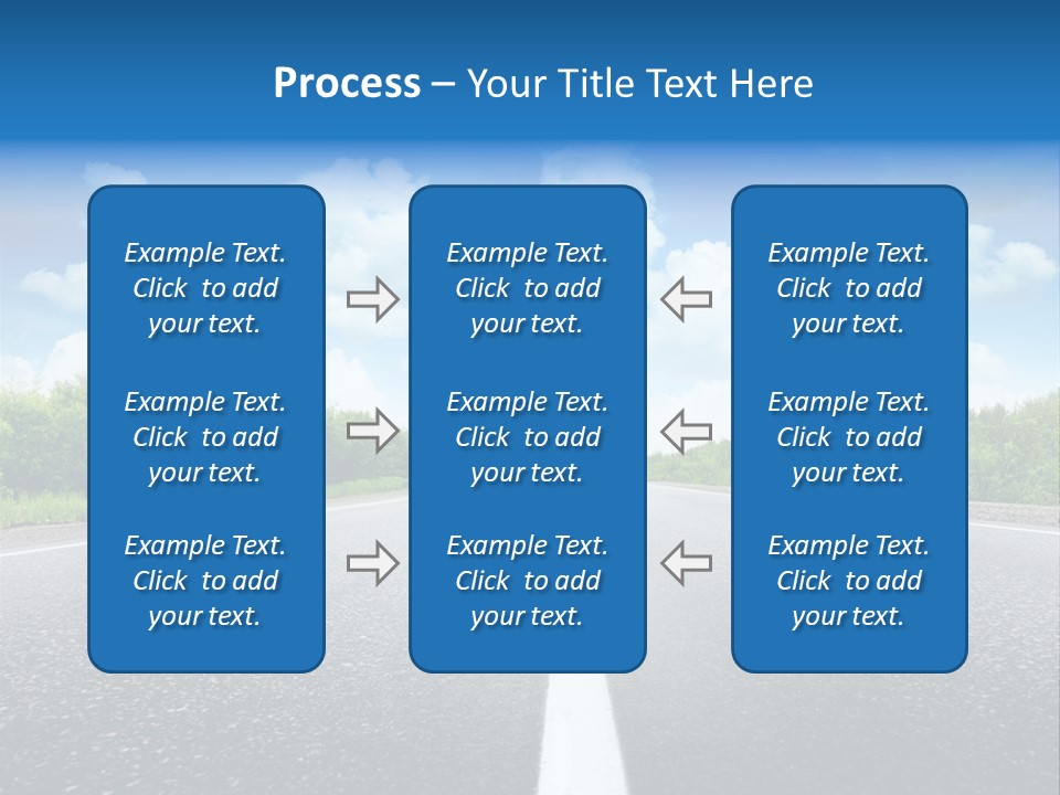 Speed Transport Vehicle PowerPoint Template