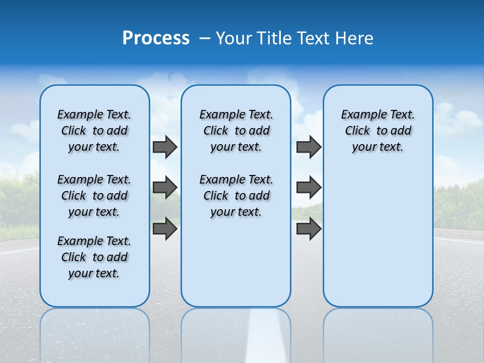 Speed Transport Vehicle PowerPoint Template