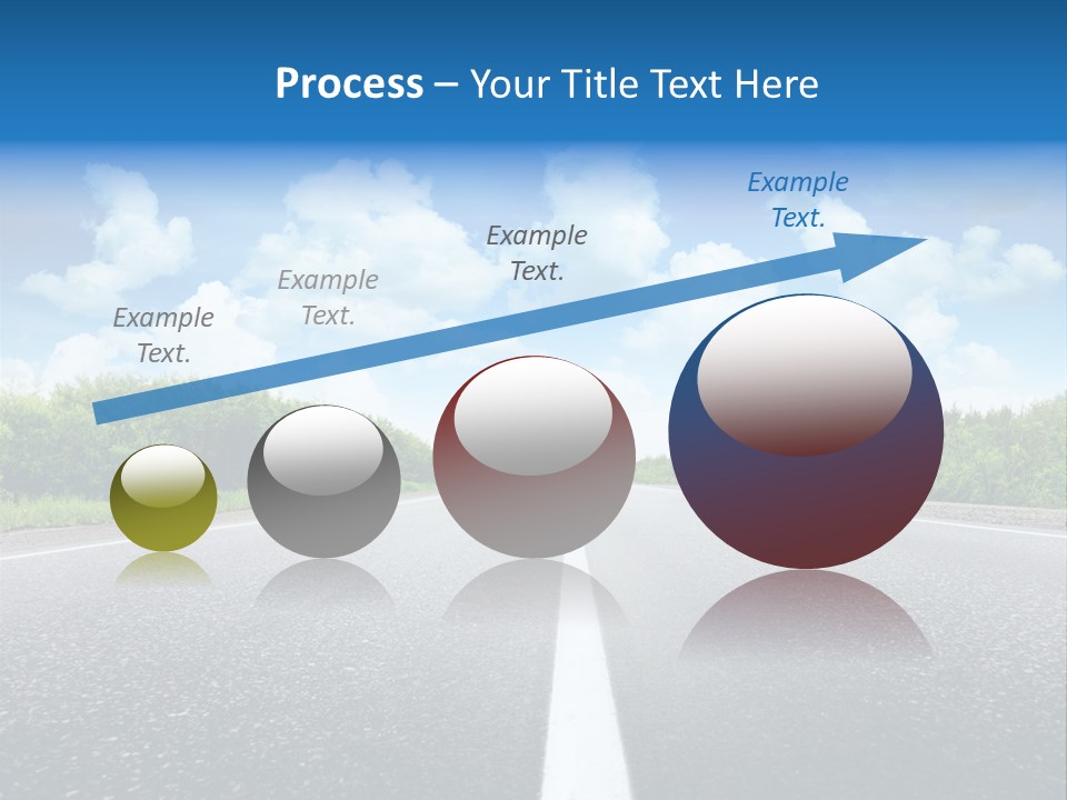 Speed Transport Vehicle PowerPoint Template