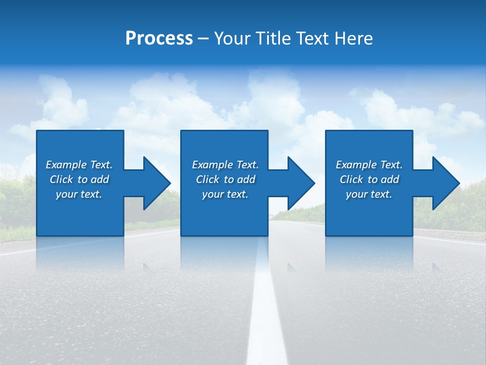 Speed Transport Vehicle PowerPoint Template