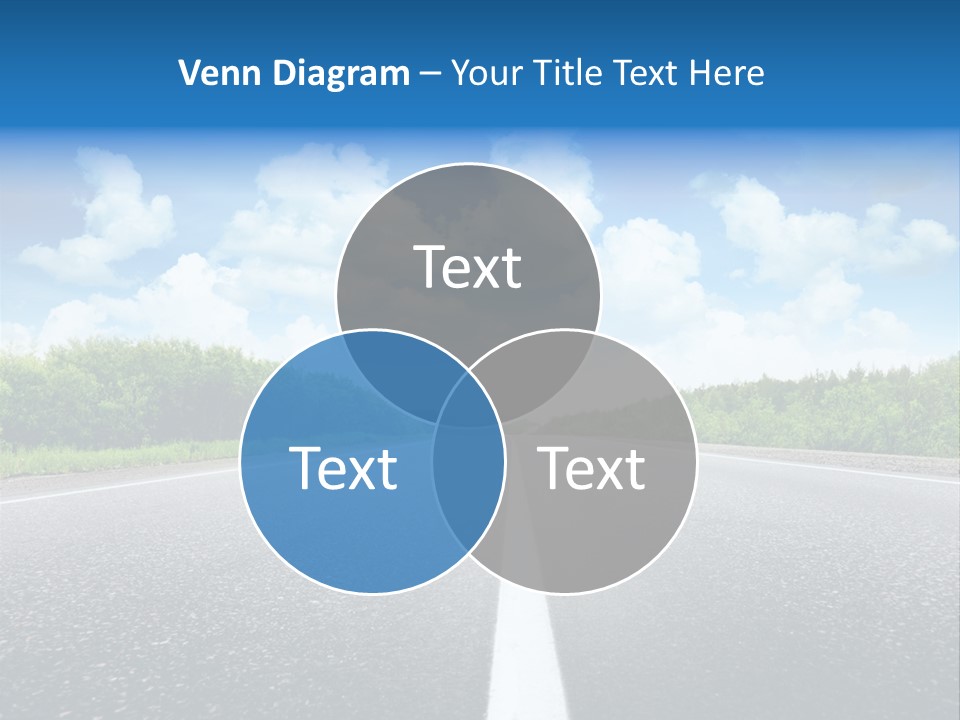 Speed Transport Vehicle PowerPoint Template