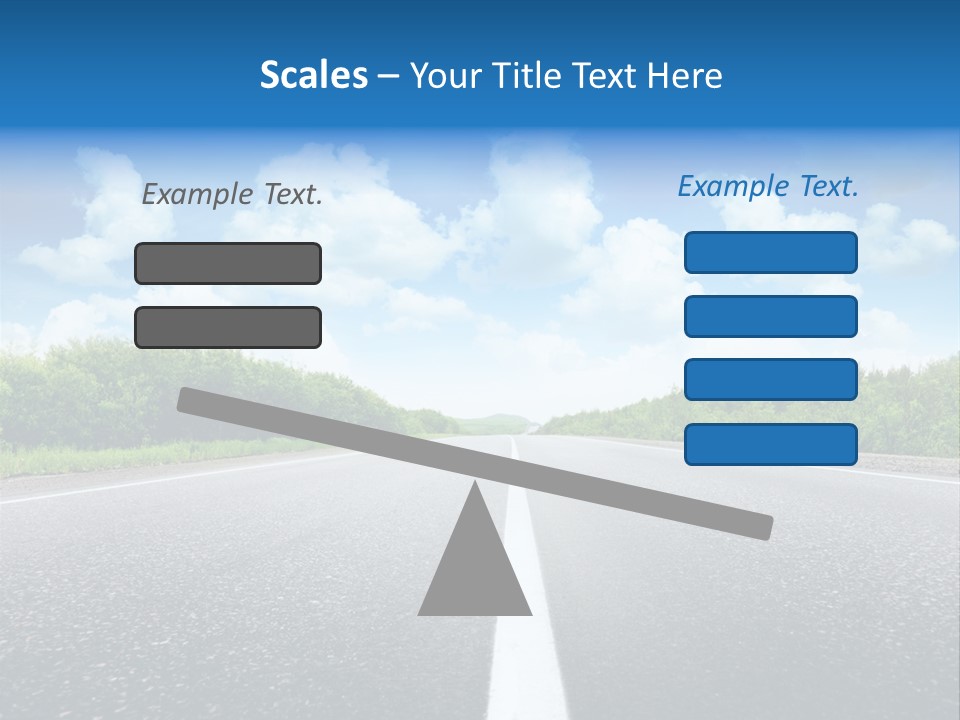 Speed Transport Vehicle PowerPoint Template