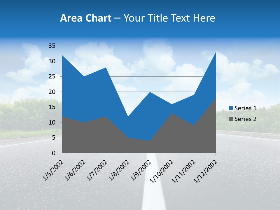 Speed Transport Vehicle PowerPoint Template