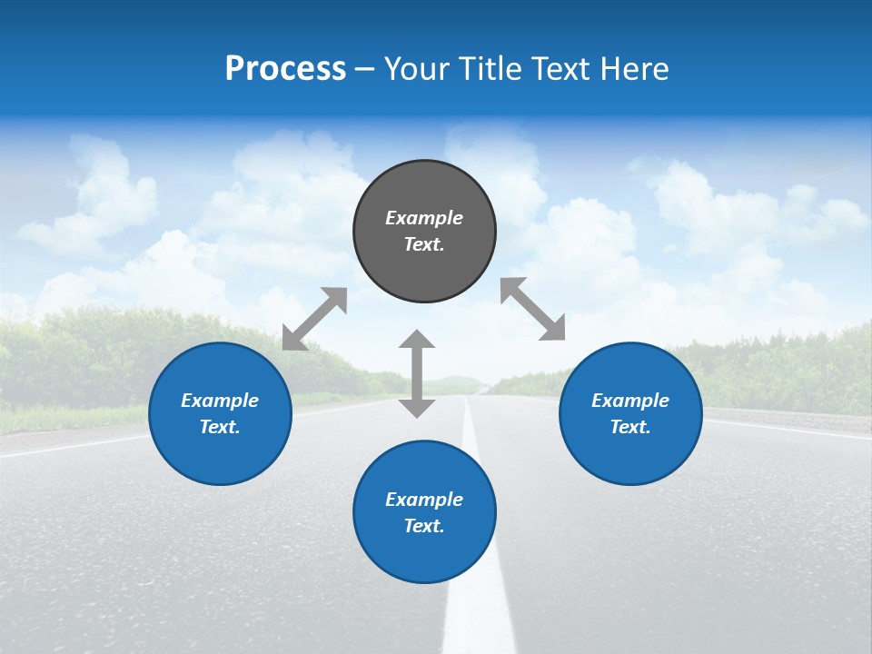 Speed Transport Vehicle PowerPoint Template