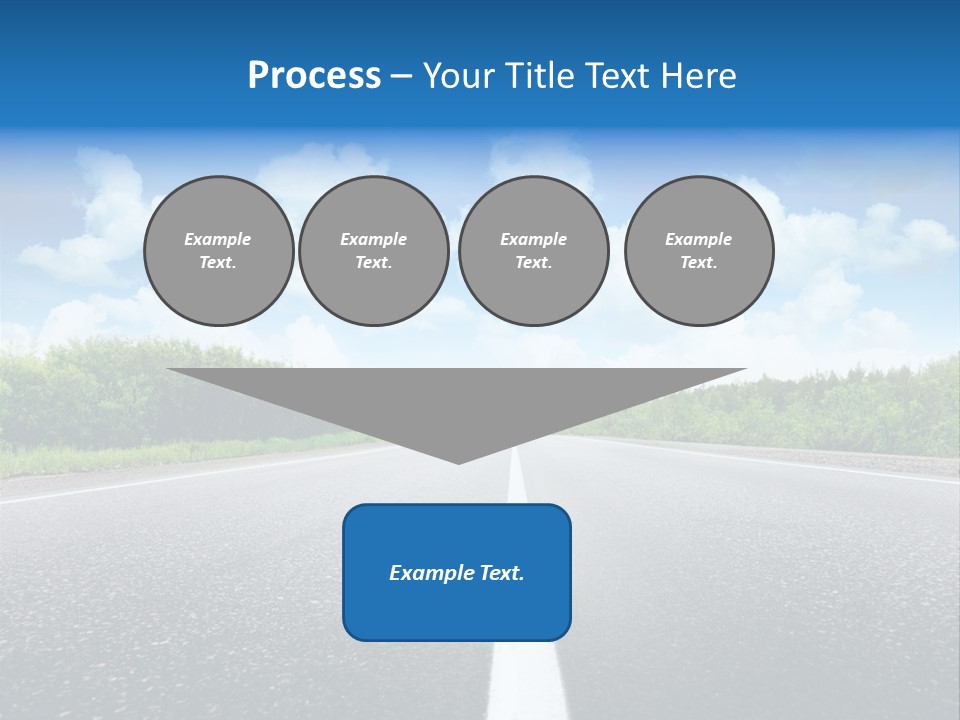 Speed Transport Vehicle PowerPoint Template