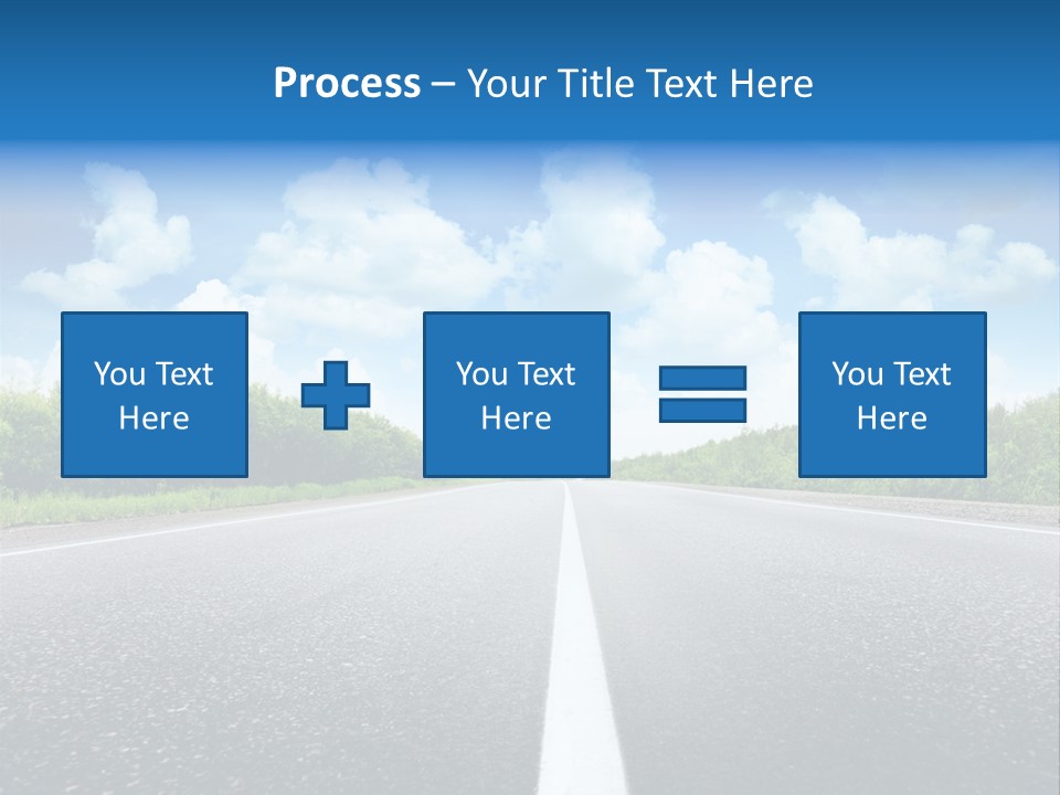 Speed Transport Vehicle PowerPoint Template