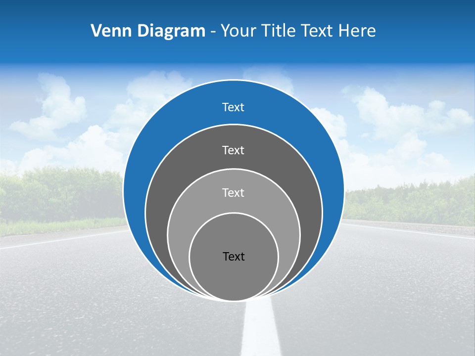 Speed Transport Vehicle PowerPoint Template