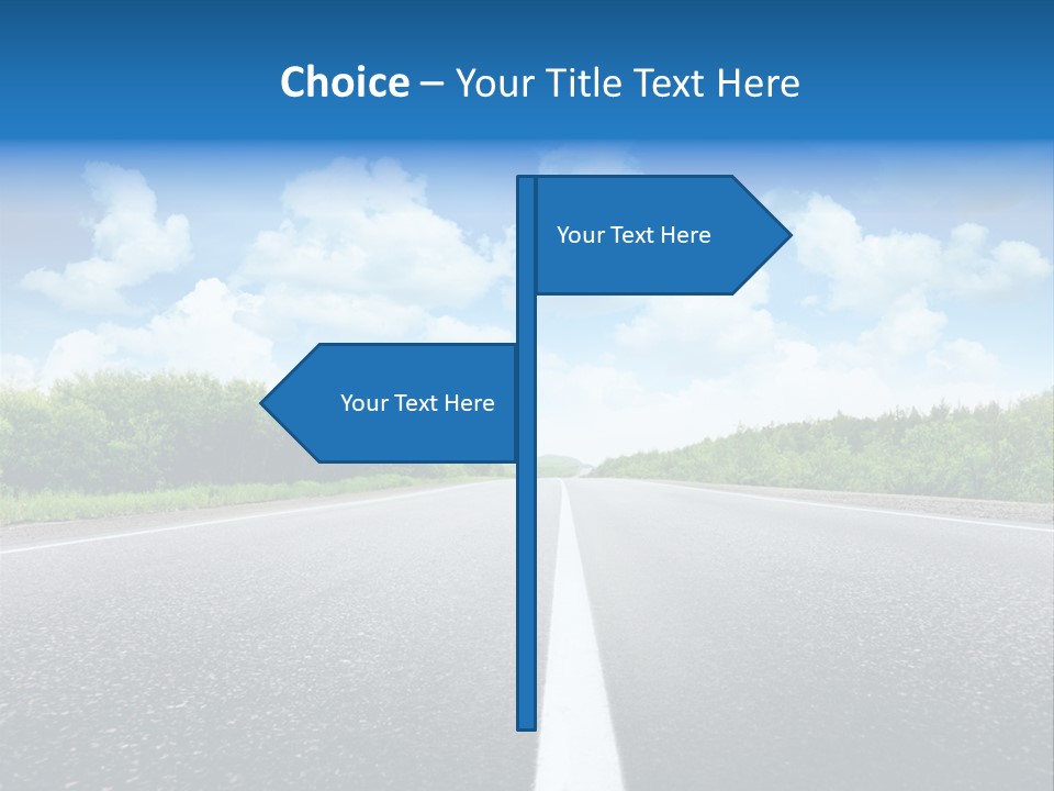 Speed Transport Vehicle PowerPoint Template