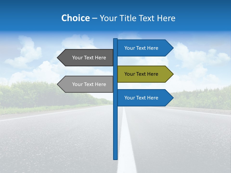 Speed Transport Vehicle PowerPoint Template