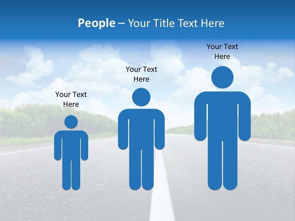 Speed Transport Vehicle PowerPoint Template