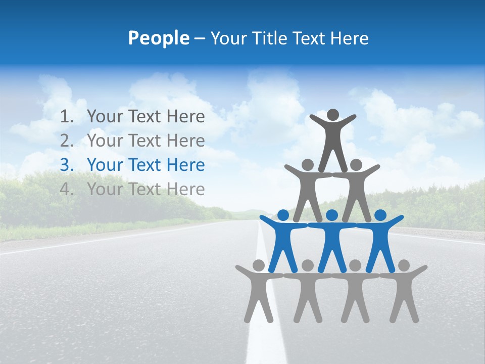 Speed Transport Vehicle PowerPoint Template