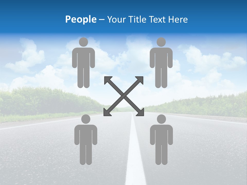 Speed Transport Vehicle PowerPoint Template